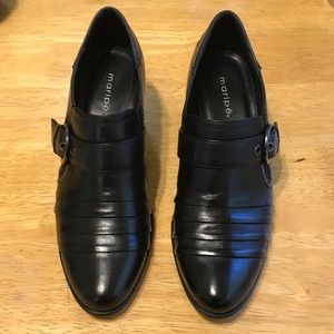 Maripe Hansen Black Leather Shoes Women’s Size 9